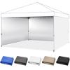 imageCROWN SHADES 10x10 Canopy Sidewalls 4pck  Canopy Walls 10x10 Sidewalls for Canopy  Canopy Cover Canopy Accessories WhiteWhite