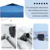 imageCROWN SHADES 10x10 Pop Up Canopy Tent  Patented Center Lock One Push Instant Outdoor Canopy Beach Tent with STONGo Bag 8 Stakes ampamp 4 Sand BagsKhaki10x10 Infinite Adjustment