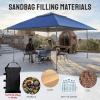 imageCROWN SHADES 13x13 Pop Up Gazebo Canopy Tent Gazebos on Clearance  Outdoor Gazebo for Backyard ampamp Patio Furniture  Carpa Pop Up Tent with Wheeled STONGo Cover Bag GreyBlue