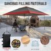 imageCROWN SHADES 13x13 Pop Up Gazebo Canopy Tent Gazebos on Clearance  Outdoor Gazebo for Backyard ampamp Patio Furniture  Carpa Pop Up Tent with Wheeled STONGo Cover Bag GreyRed  Grey
