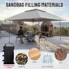 imageCROWN SHADES 13x13 Pop Up Gazebo Canopy Tent Gazebos on Clearance  Outdoor Gazebo for Backyard ampamp Patio Furniture  Carpa Pop Up Tent with Wheeled STONGo Cover Bag GreyGray