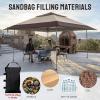 imageCROWN SHADES 13x13 Pop Up Gazebo Canopy Tent Gazebos on Clearance  Outdoor Gazebo for Backyard ampamp Patio Furniture  Carpa Pop Up Tent with Wheeled STONGo Cover Bag GreyBeige  Coffee