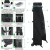 imageCROWN SHADES Pop Up Canopy Tent 8x8 Commercial Canopy Tent with 4quot Wheels 4 Upgraded Weights Patented Centerlock 400D Strength Oxford Fabric StoN Go Bag WhiteWhite