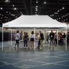 imageCROWN SHADES Pop Up Canopy Tent 8x8 Commercial Canopy Tent with 4quot Wheels 4 Upgraded Weights Patented Centerlock 400D Strength Oxford Fabric StoN Go Bag WhiteWhite