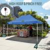 imageCROWN SHADES Pop Up Canopy Tent 8x8 Commercial Canopy Tent with 4quot Wheels 4 Upgraded Weights Patented Centerlock 400D Strength Oxford Fabric StoN Go Bag WhiteBlue