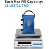 imageCROWN SHADES Sand Bags for Canopy Legs 112 LBS Sandbags for Weight  Sandbags for Canopy Tent Canopy Tent Weights Pop Up Tent Weights  Canopy Weight Bags Blue UnfilledBlue
