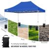 imageCROWN SHADES Sand Bags for Canopy Legs 112 LBS Sandbags for Weight  Sandbags for Canopy Tent Canopy Tent Weights Pop Up Tent Weights  Canopy Weight Bags Blue UnfilledBlue