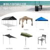 imageCROWN SHADES Sand Bags for Canopy Legs 112 LBS Sandbags for Weight  Sandbags for Canopy Tent Canopy Tent Weights Pop Up Tent Weights  Canopy Weight Bags Blue UnfilledBlack