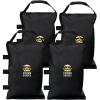 imageCROWN SHADES Sand Bags for Canopy Legs 112 LBS Sandbags for Weight  Sandbags for Canopy Tent Canopy Tent Weights Pop Up Tent Weights  Canopy Weight Bags Blue UnfilledBlack