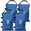 imageCROWN SHADES Sand Bags for Canopy Legs 150LBS Sandbags for Weight  Sandbags for Canopy Tent Canopy Tent Weights Pop Up Tent Weights  Canopy Weight Bags Blue UnfilledBlue