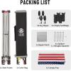image:imageCROWN SHADES 10x10 Pop Up Canopy  Beach Tent with One Push Setup  Easy Outdoor Sun Shade for Events Parties Camping  Gazebo with STONGo Cover Bag Silver Coated Top Red StripsAmerican Flag