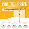 image:imageCROWN SHADES Custom Canopy Sidewalls  Compatible with All CROWN SHADES Frames 4 Pack1 Full Sidewall