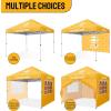 image:imageCROWN SHADES Custom Canopy Sidewalls  Compatible with All CROWN SHADES Frames 4 Pack4 Sidewalls with Window
