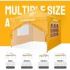 image:imageCROWN SHADES Custom Canopy Sidewalls  Compatible with All CROWN SHADES Frames 4 Pack4 Sidewalls with Window