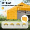 image:imageCROWN SHADES Custom Canopy Sidewalls  Compatible with All CROWN SHADES Frames 4 PackHalf Sidewall