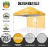image:imageCROWN SHADES Custom Canopy Sidewalls  Compatible with All CROWN SHADES Frames 4 PackHalf Sidewall