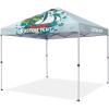 image:imageCrown Shades Custom Canopy Tent 12x12 with Logo Customized Top Backwall amp Sidewall  Heavy Duty Commercial Tent1212FT