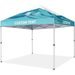 image:imageCrown Shades Custom Canopy Tent 12x12 with Logo Customized Top Backwall amp Sidewall  Heavy Duty Commercial Tent1010FT