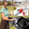 image:imageCROWN SHADES 10X10 Pop Up Canopy Outdoor Camping Canopy Tent 150D SilverCoated Fabric with 4 Sidewalls 4 Sand Bags Metal Frame GrayBlack