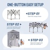 image:imageCROWN SHADES 4x4 Pop Up Changing Tent Patented OnePush CenterLok Privacy Shower Tent Instant Changing Room for Camping Poolside Beach Photoshoots Fishing Picnic Blue amp White StripedBlueWhite
