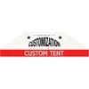 image:imageCROWN SHADES Custom Canopy Tent 10x10 with Logo Personalized Silver Coated Half Sidewall for 10x10 Pop Up Canopy Tent Only Compatible with Crown Shades Frames 2 PC Half Walls OnlyTop