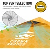 image:imageCROWN SHADES Custom Canopy Tent 10x10 with Logo Personalized Silver Coated Half Sidewall for 10x10 Pop Up Canopy Tent Only Compatible with Crown Shades Frames 2 PC Half Walls OnlyTop