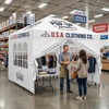 image:imageCROWN SHADES Custom Canopy Tent 10x10 with Logo Personalized Silver Coated Half Sidewall for 10x10 Pop Up Canopy Tent Only Compatible with Crown Shades Frames 2 PC Half Walls Only4 Sidewalls with Window
