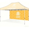 image:imageCROWN SHADES Custom Canopy Tent 10x10 with Logo Personalized Silver Coated Half Sidewall for 10x10 Pop Up Canopy Tent Only Compatible with Crown Shades Frames 2 PC Half Walls Only1 Full Sidewall