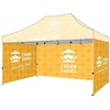 image:imageCROWN SHADES Custom Canopy Tent 10x10 with Logo Personalized Silver Coated Half Sidewall for 10x10 Pop Up Canopy Tent Only Compatible with Crown Shades Frames 2 PC Half Walls Only4 Full Sidewalls