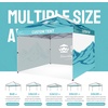 image:imageCrown Shades Custom Canopy Tent Custom 10x10 Canopy with Logo Patented CenterLok One Push Setup Personalized Pop Up Tent for Business STONGO Storage Bag Commercial Grade88FT
