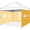 image:imageCROWN SHADES Custom Canopy Tent 10x10 with Logo Personalized Silver Coated Half Sidewall for 10x10 Pop Up Canopy Tent Only Compatible with Crown Shades Frames 2 PC Half Walls Only4 Full Sidewalls