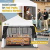 image:imageCROWN SHADES 10 x 10 Pop Up Commercial Canopy Tent 4 Food Booth Sidewall Kit Patented CenterLok 1Person Setup Heavy Duty Vendor Tent 400D Silver Coated Fabric 4 Wheels STONGo Bag BlackWhite